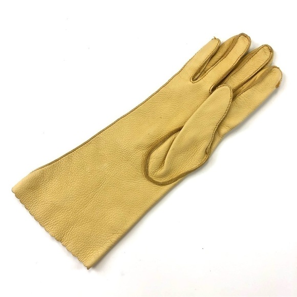 BUTTERCREAM leather gloves Small - Picture 5 of 8